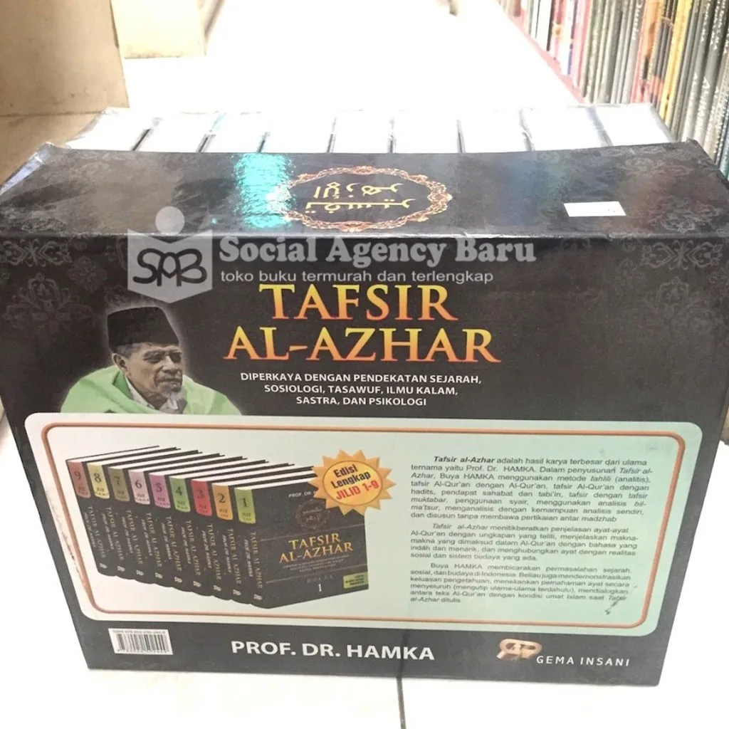 Tafsir Al Azhar Lengkap Set (9 Jilid) - Prof. Dr. Hamka