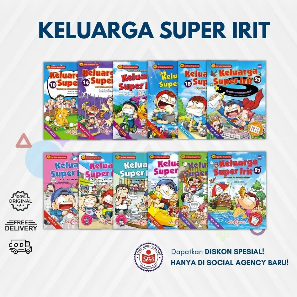 Buku Keluarga Super Irit Series - Educomics