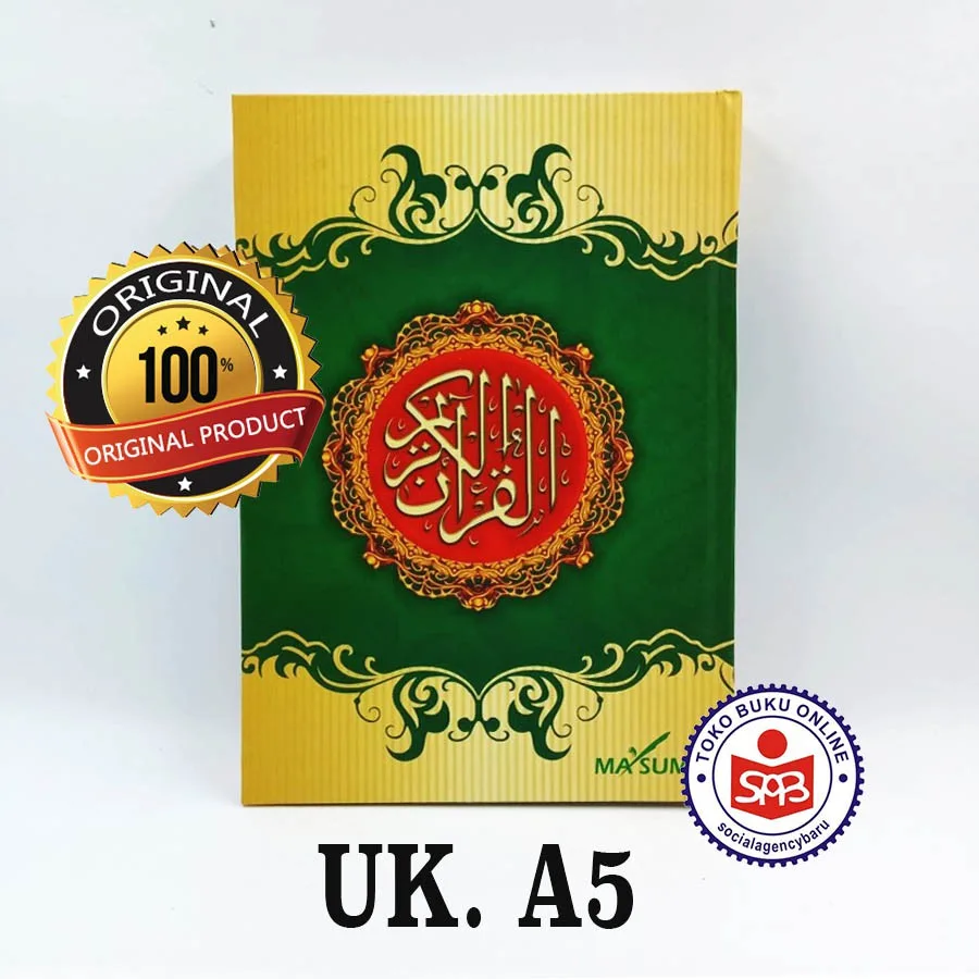 Al-Quran / Al Quran / Qur'an Murah / Wakaf (ukuran A5 - 14.8x21 cm) - Ma'sum