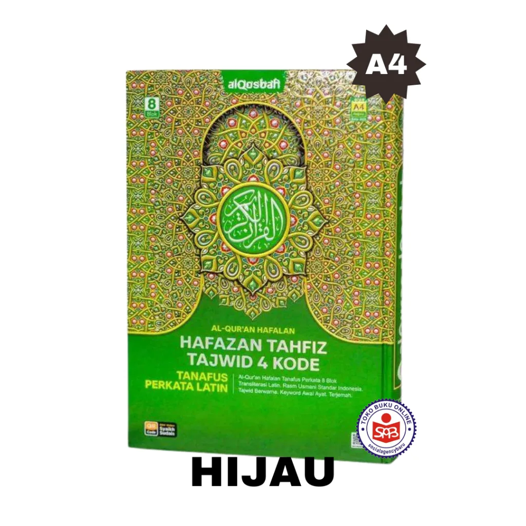 Al Quran Hafalan Tajwid Latin A4 Al Qosbah