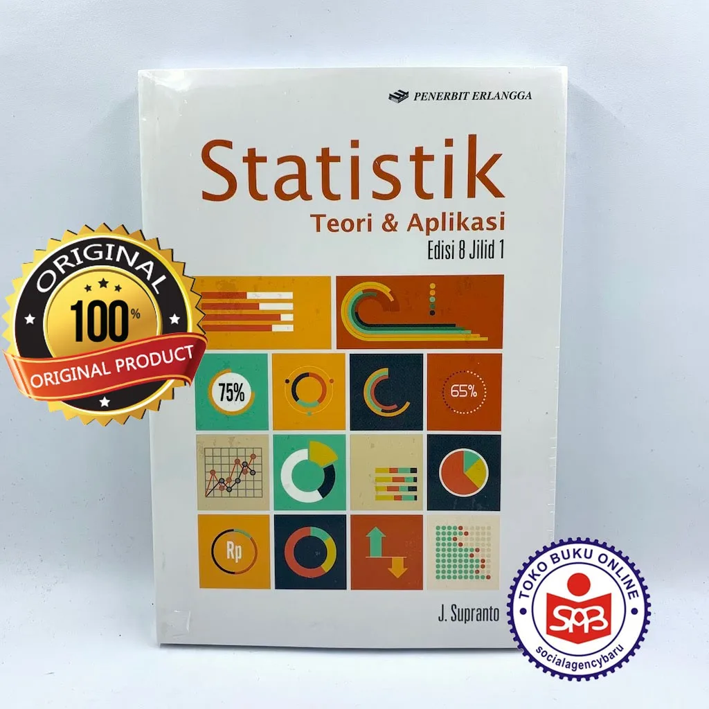 Statistik Teori dan Aplikasi Jilid 1 Edisi 8 - J Supranto