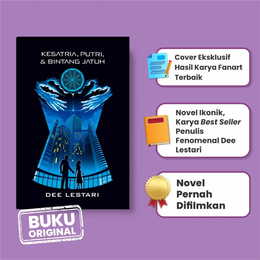 Supernova 1 KPBJ Kesatria Putri Bintang Jatuh - Dee Lestari