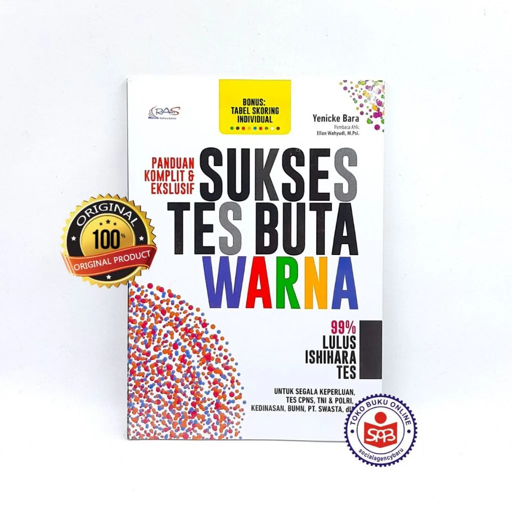 Panduan Komplit & Ekslusif Sukses Tes Buta Warna - Yenicke Bara