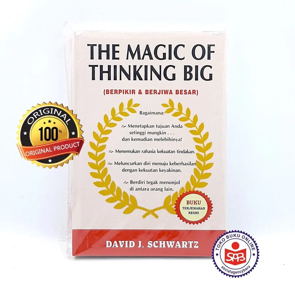 Berpikir dan Berjiwa Besar HARDCOVER - David J. Schwartz