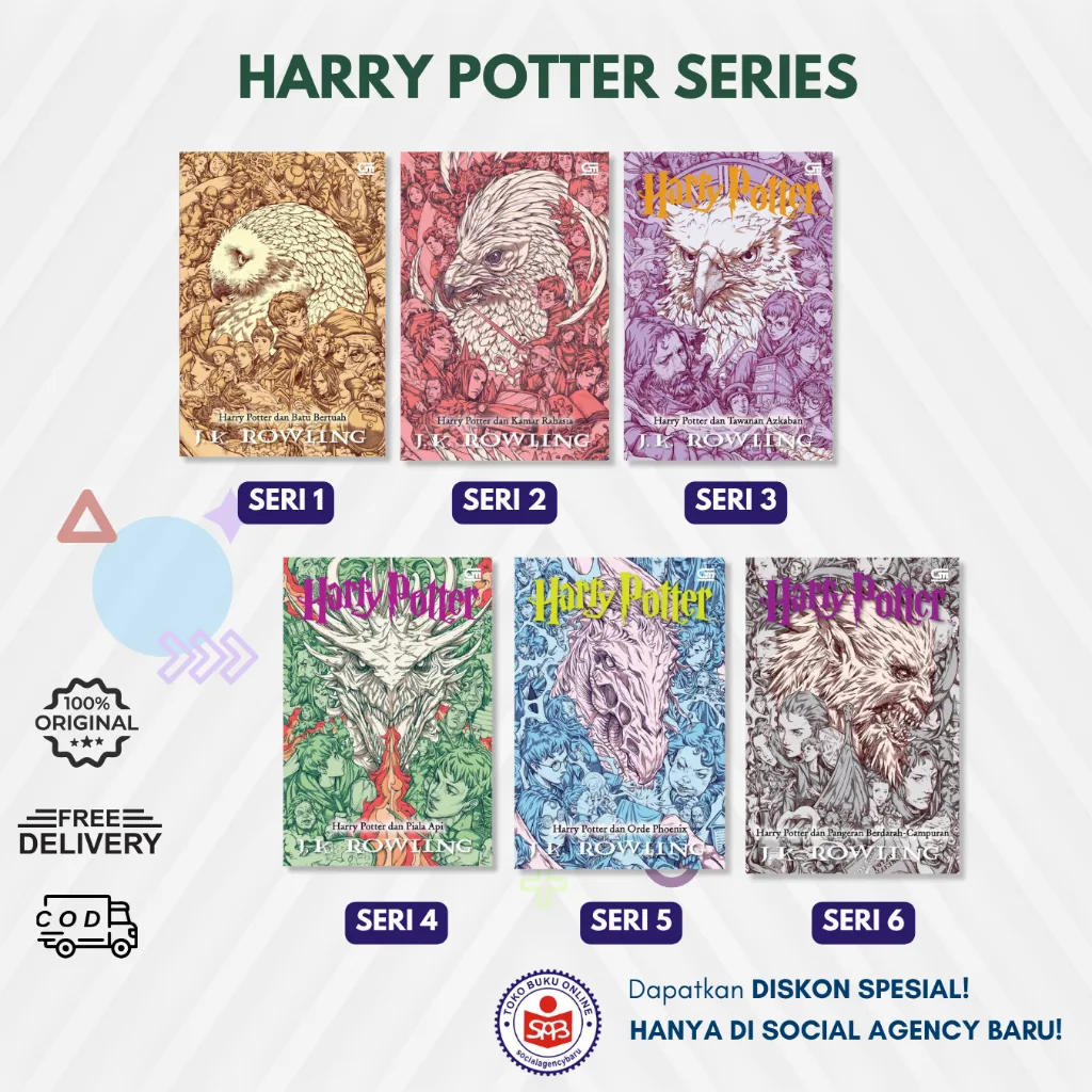 Harry Potter Series - J.K. Rowling