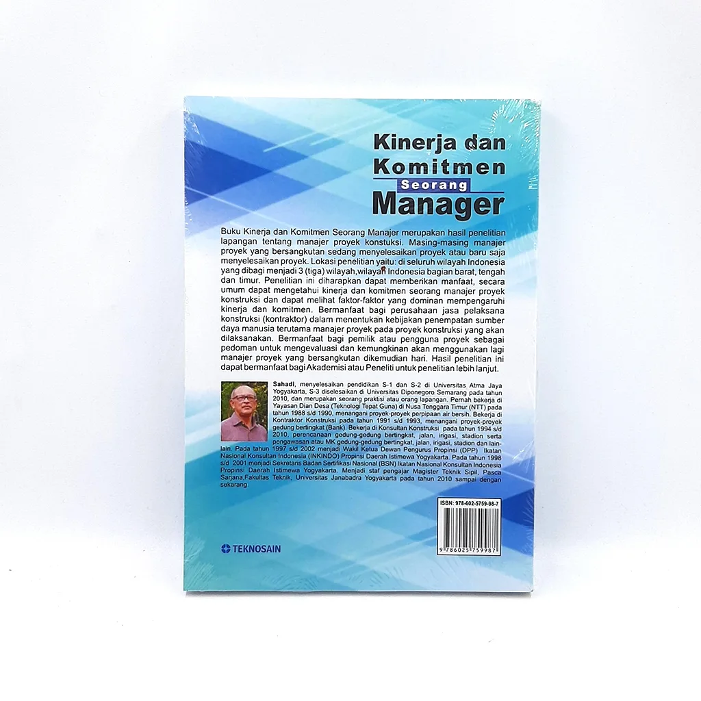 Kinerja dan Komitmen Seorang Manager - Sahadi