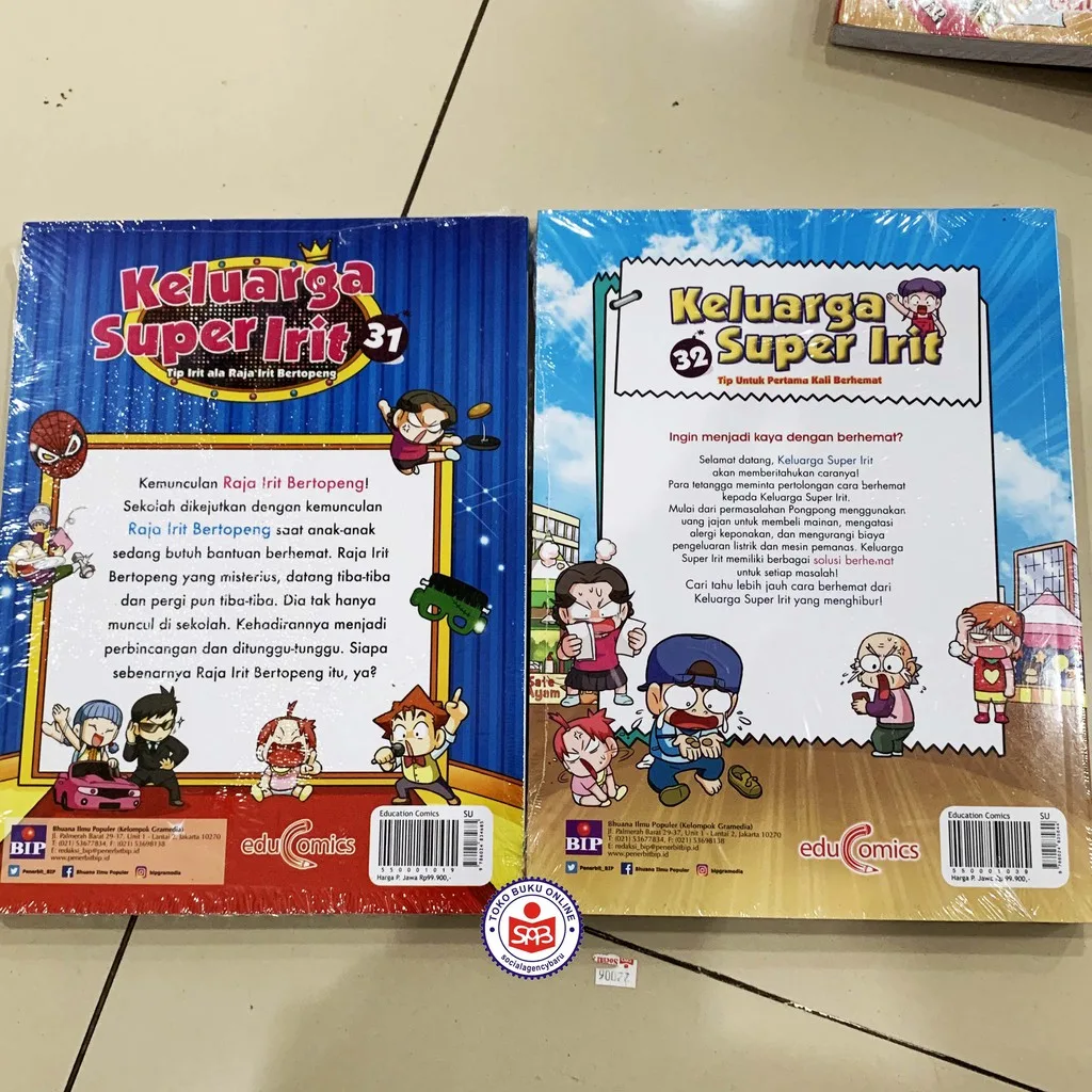 Buku Keluarga Super Irit Series - Educomics