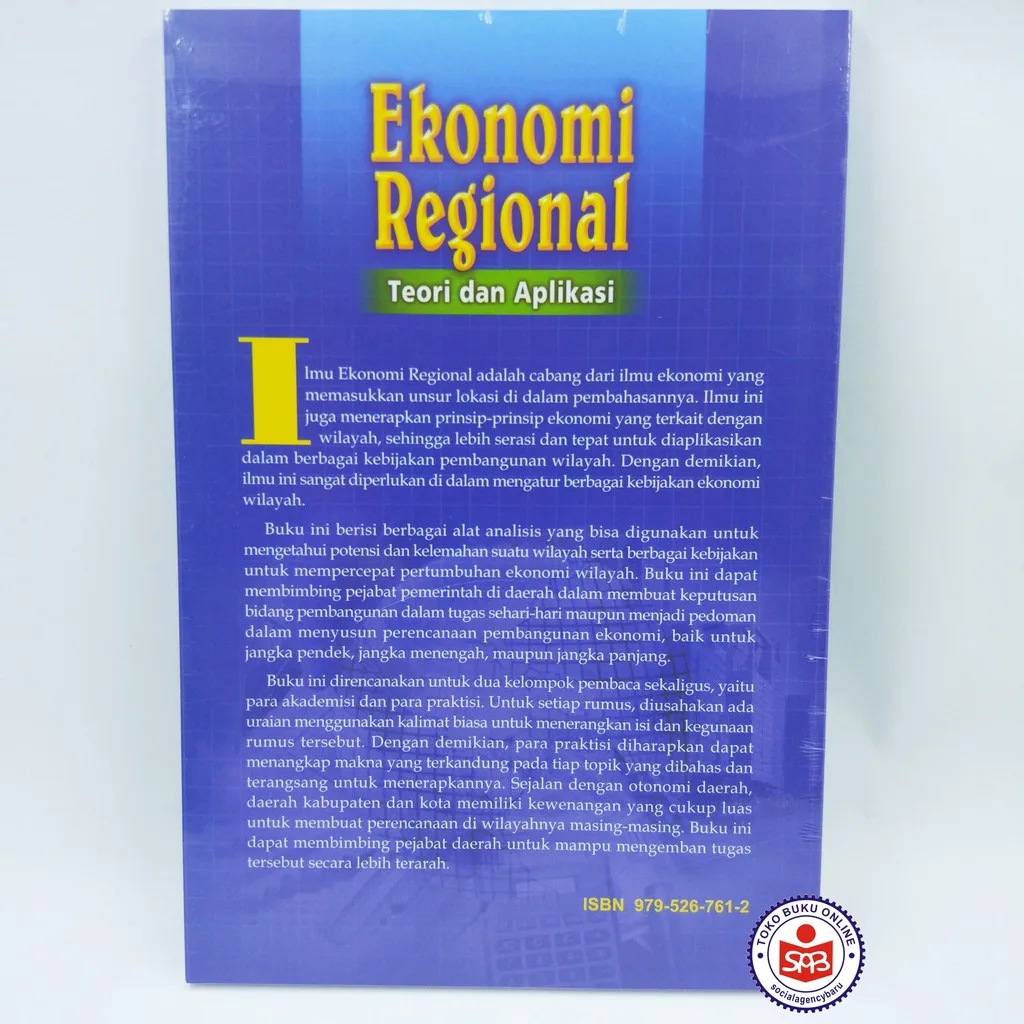 Ekonomi Regional Teori dan Aplikasi - Robinson Tarigan