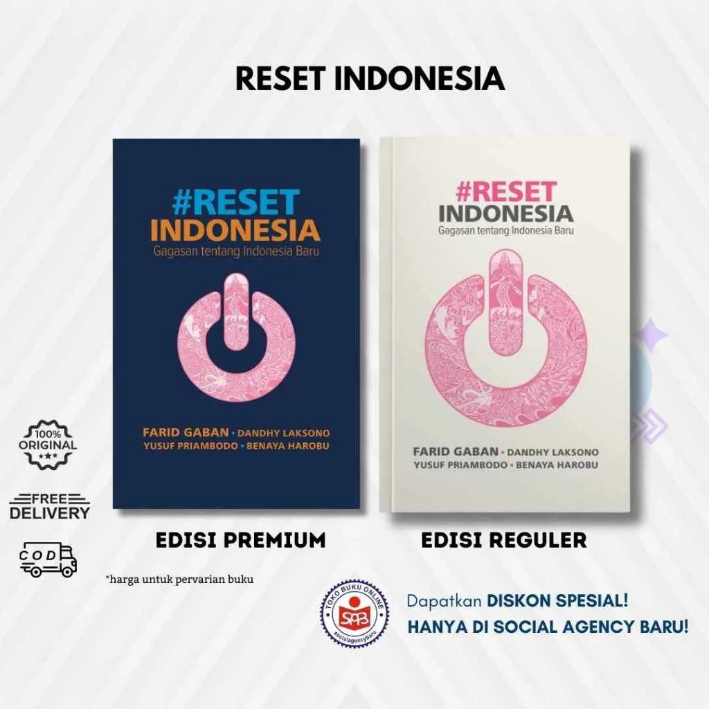 Buku Reset Indonesia Edisi Hemat Dan Reguler