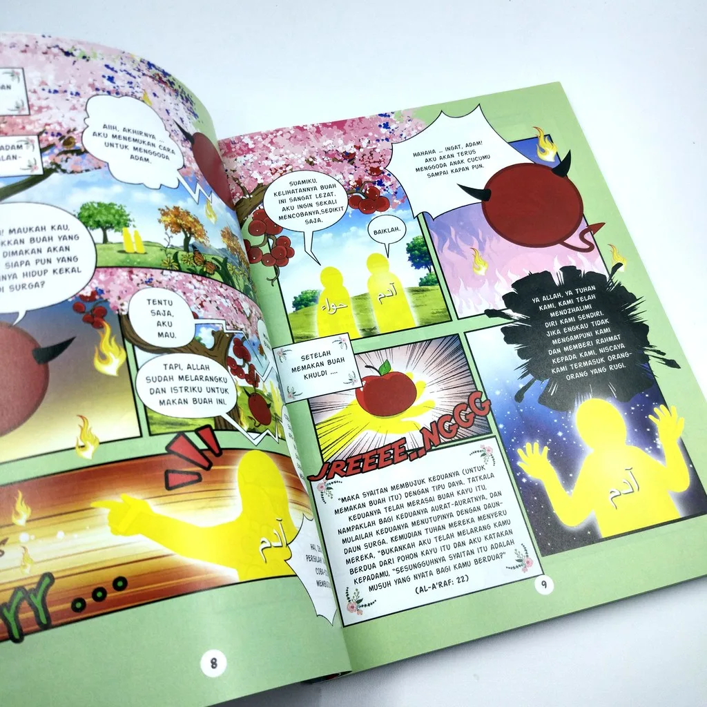 Komik 25 Nabi Dan Rasul - Aisha Shafa Dan Agus Willy