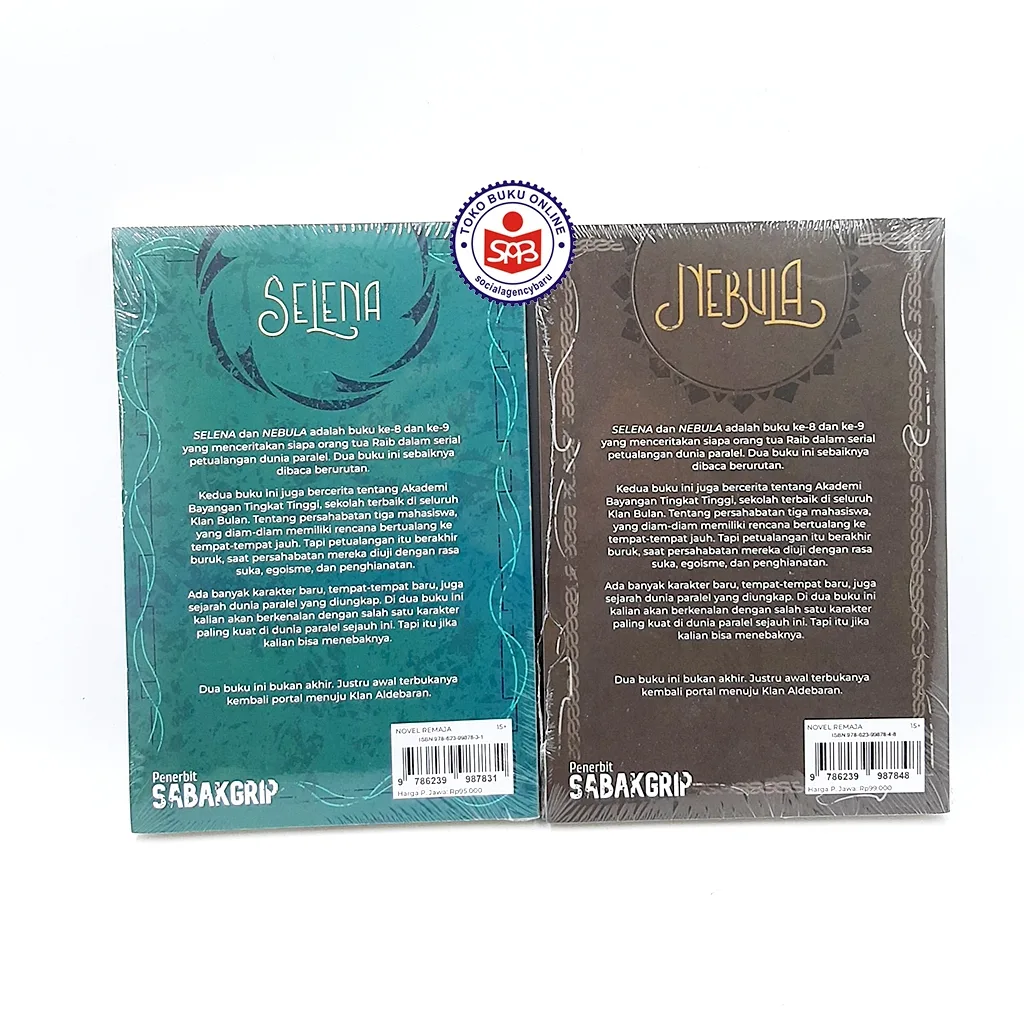 Paket Selena Dan Nebula ORGINAL - Tere Liye