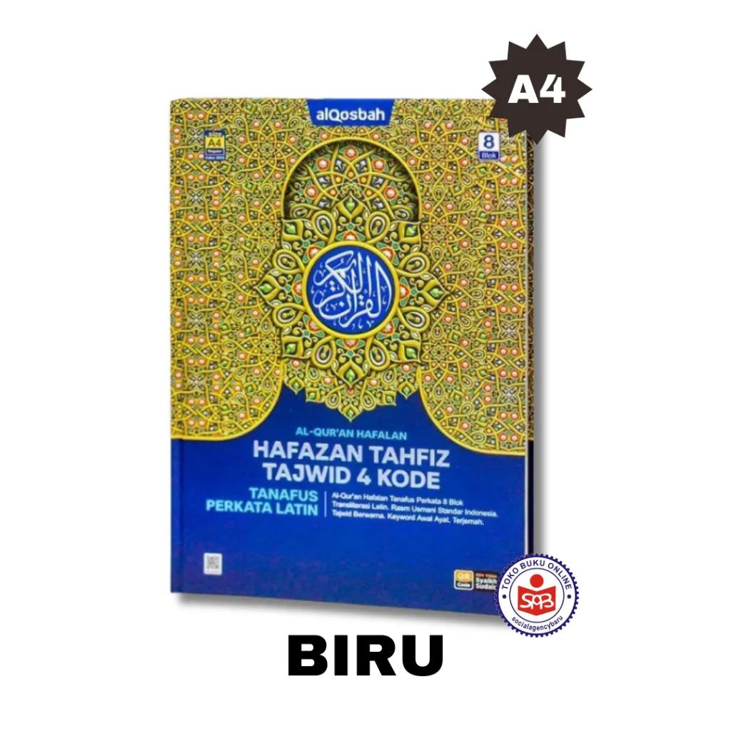 Al Quran Hafalan Tajwid Latin A4 Al Qosbah
