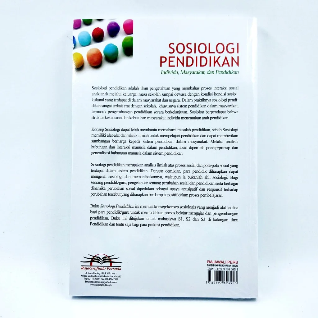 Sosiologi Pendidikan Individu Masyarakat - Abdullah Idi