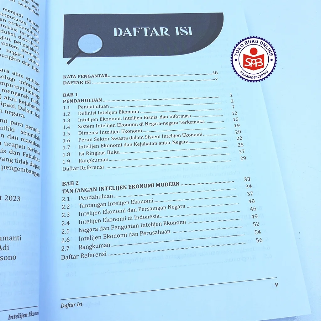 Intelijen Ekonomi - Tatang Ary Gumanti