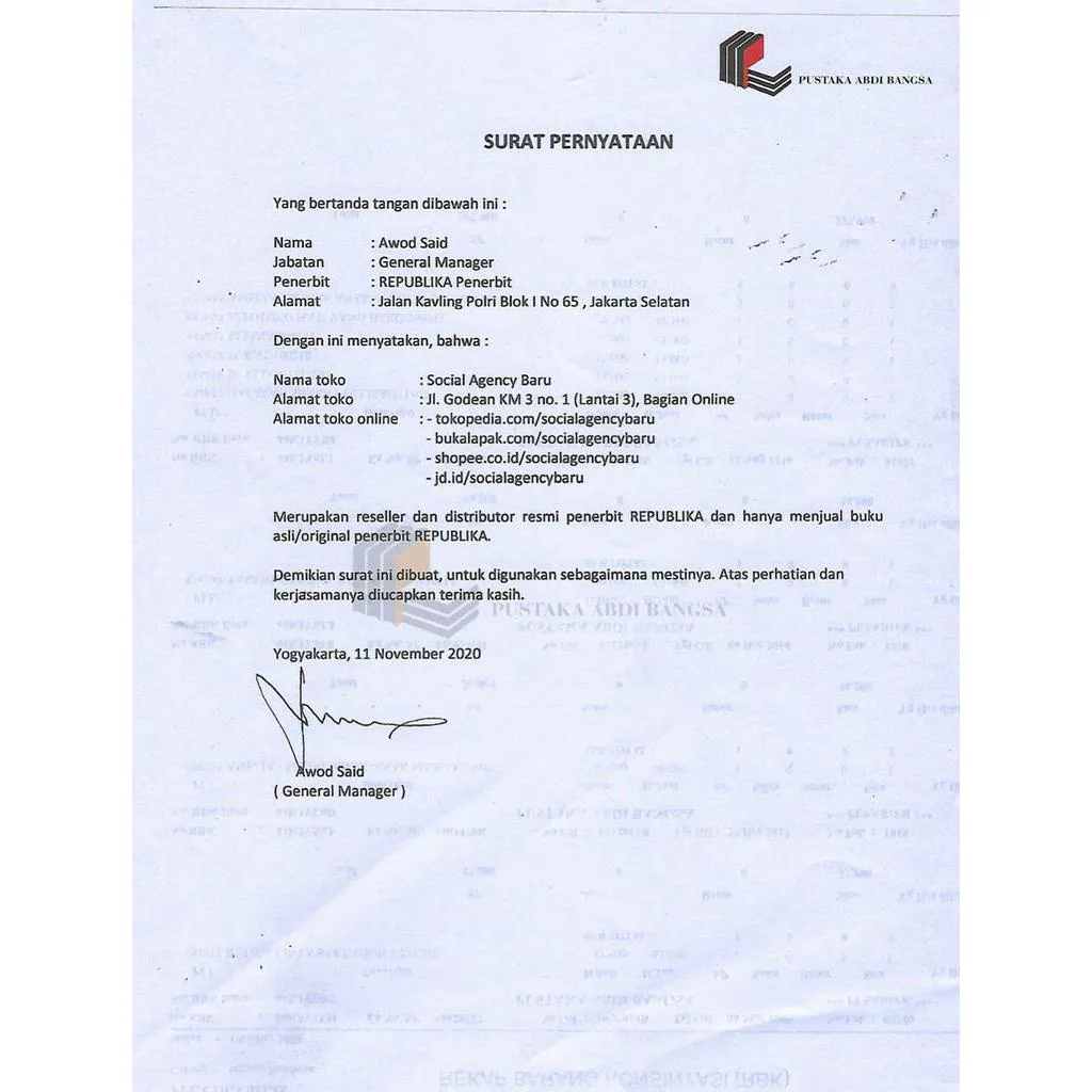 Sadness Teman Bersedih - Wafi Hakim Al Shidqy
