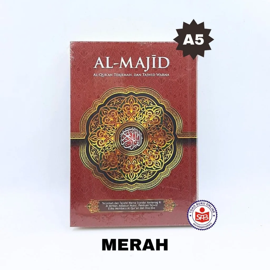 Al Quran Al Majid Terjemah Tajwid Warna A5