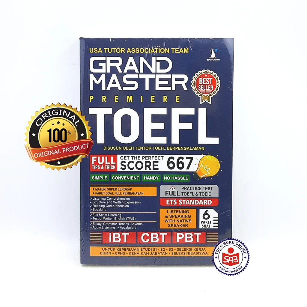 Grand Master Premiere TOEFL - EDU PENGUIN