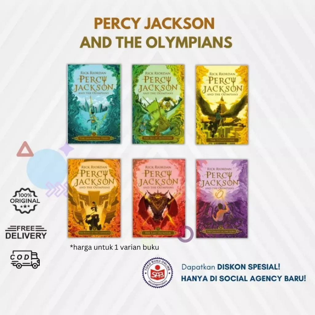 Percy Jackson and The Olympians - Rick Riordan