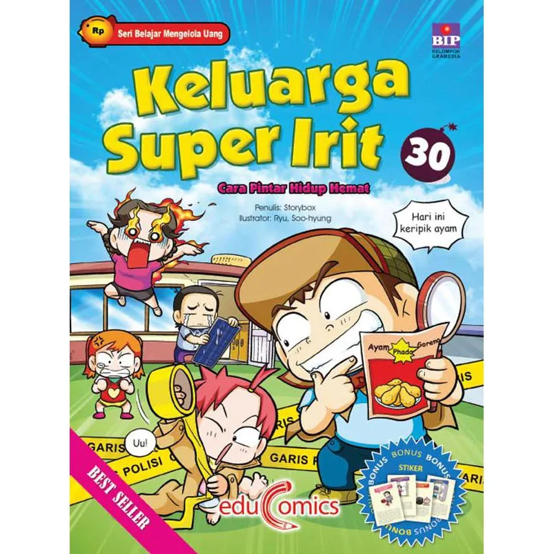 Buku Keluarga Super Irit Series - Educomics