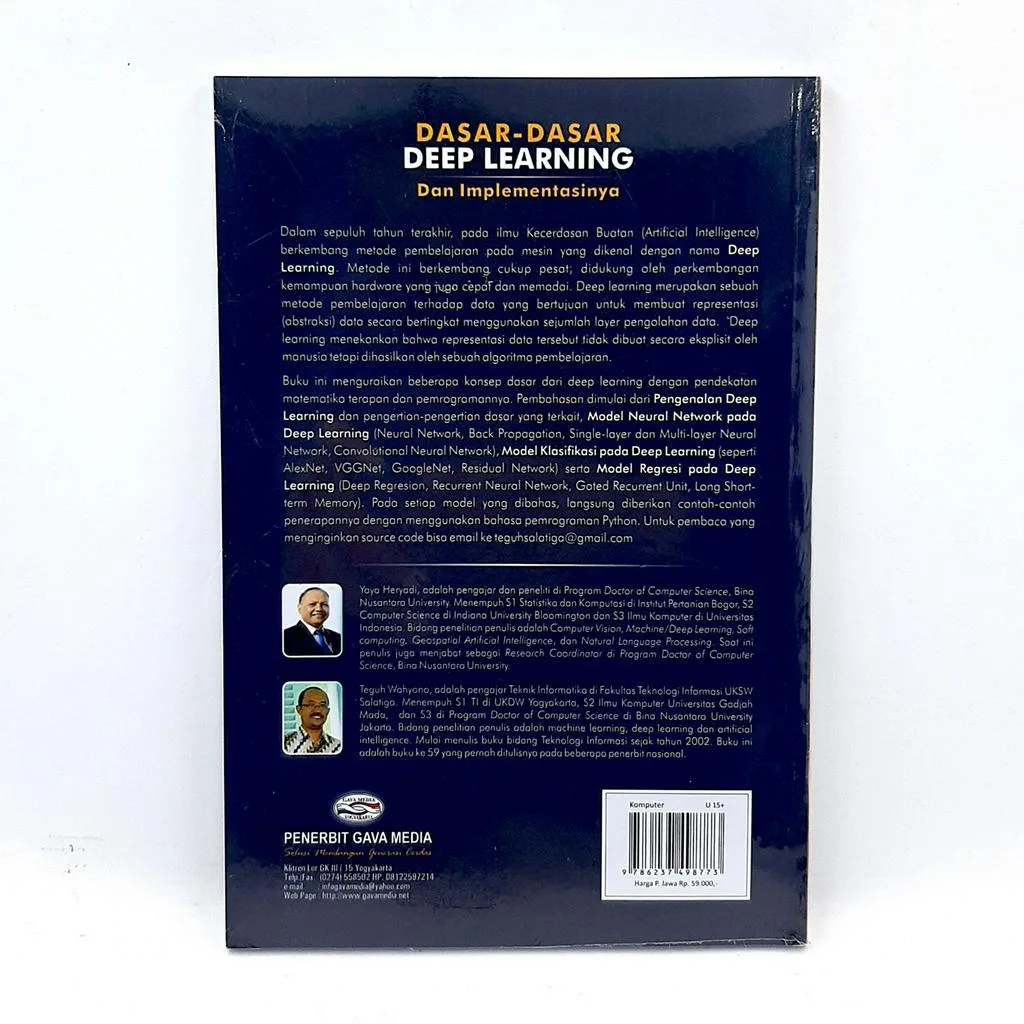 Dasar Dasar Deep Learning dan Implementasinya - Yaya Heryadi