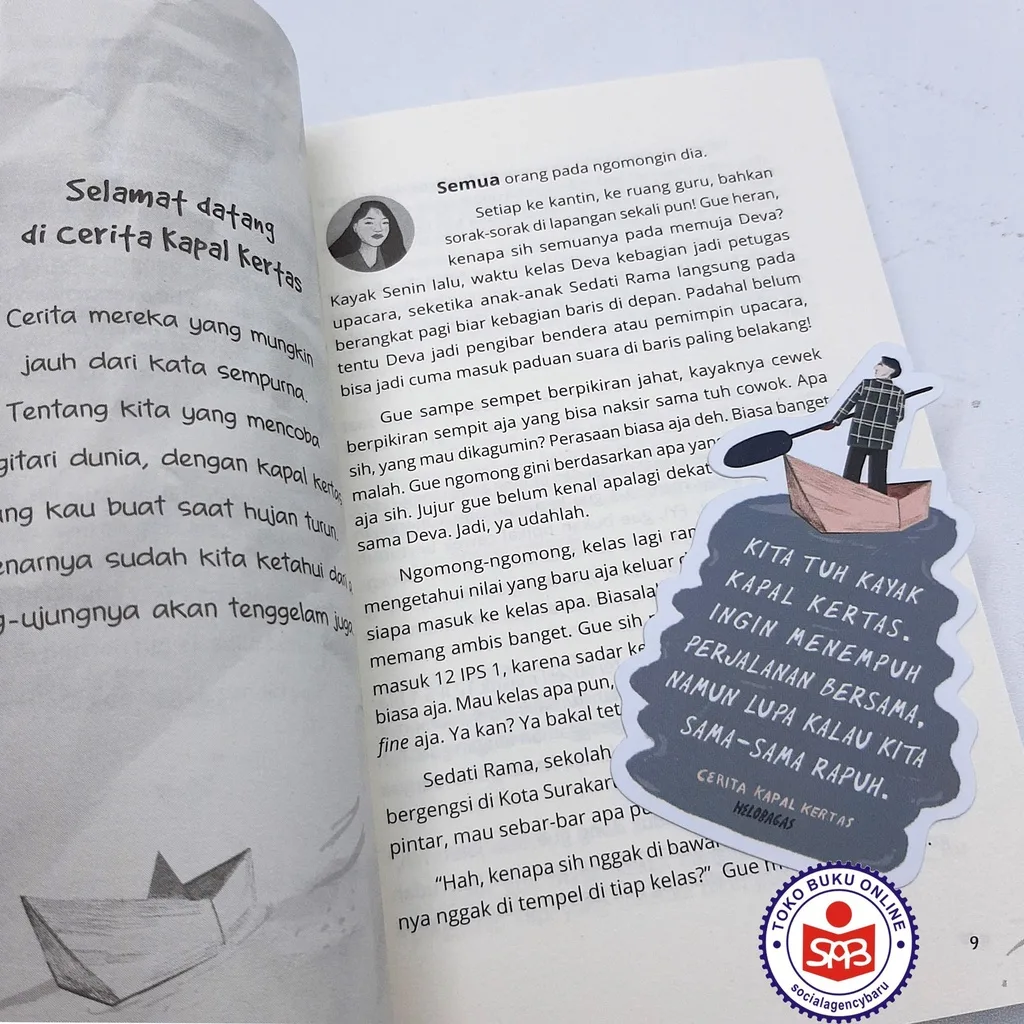 Cerita Kapal Kertas - Helobagas