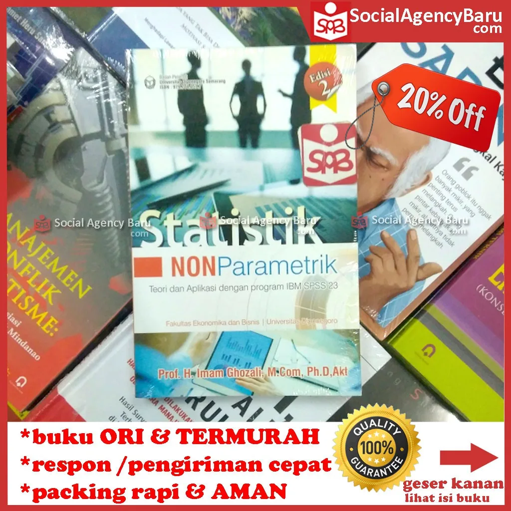 Statistik Non Parametrik Teori Dan Aplikasi - Imam Ghozali