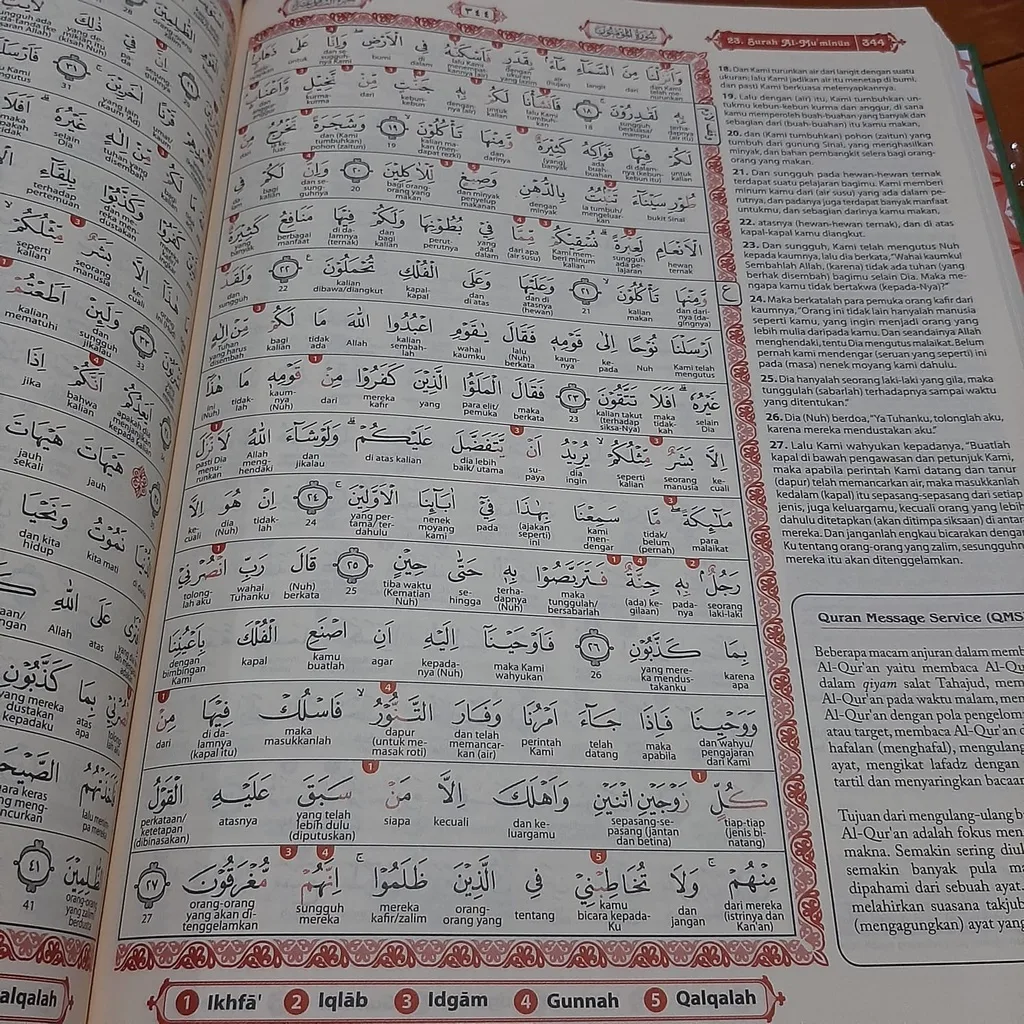 Al Quran Tafsir Per Kata Tajwid Kode Angka AL HIDAYAH A4