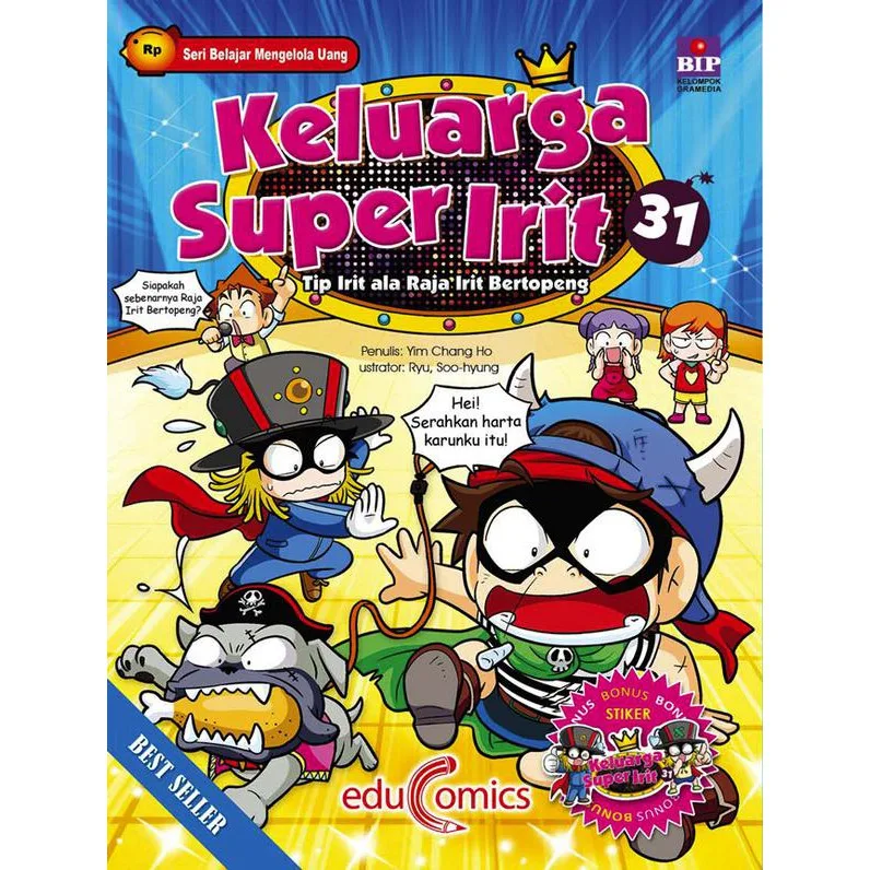 Buku Keluarga Super Irit Series - Educomics