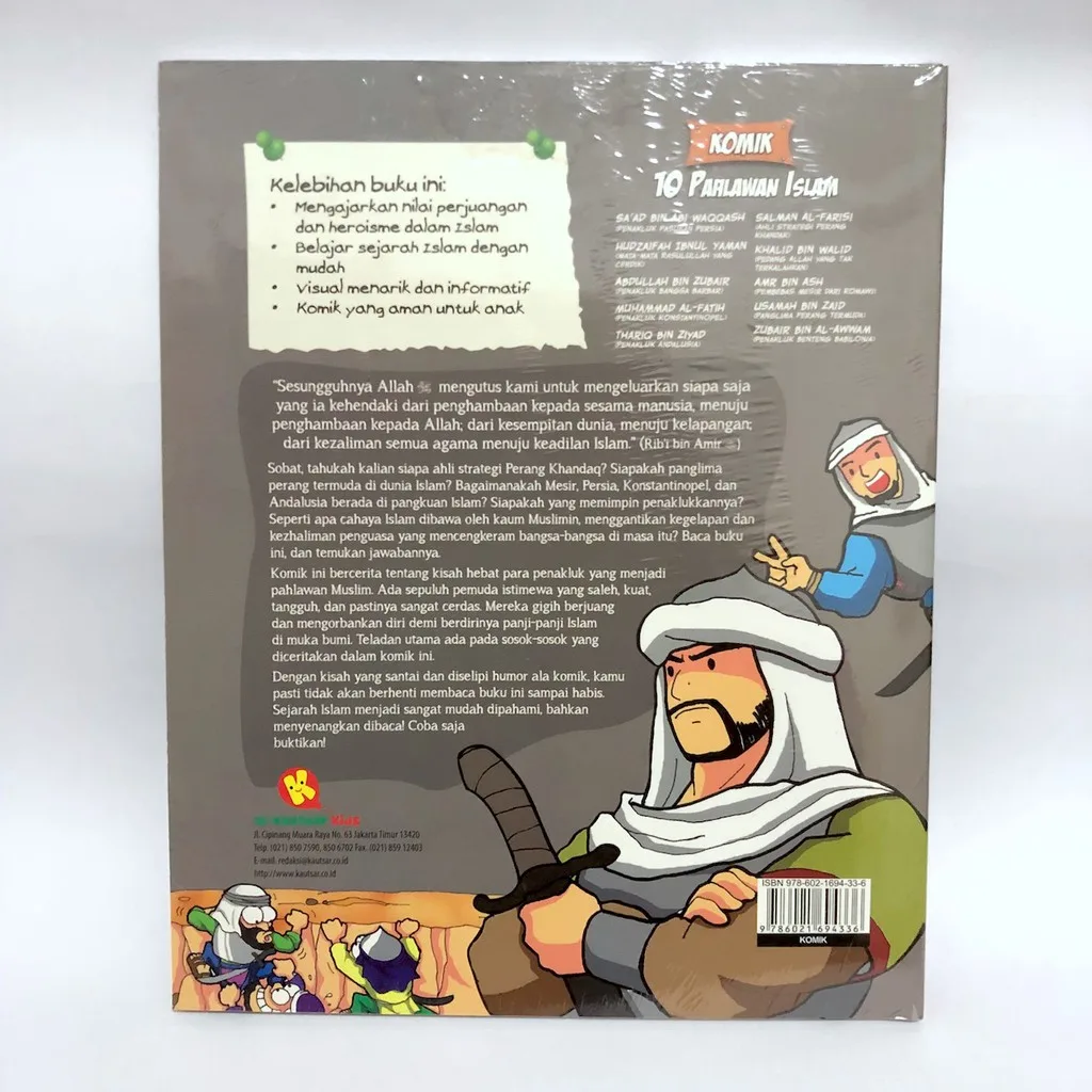 Komik Anak 10 Pahlawan Islam Original - Izzah Annisa