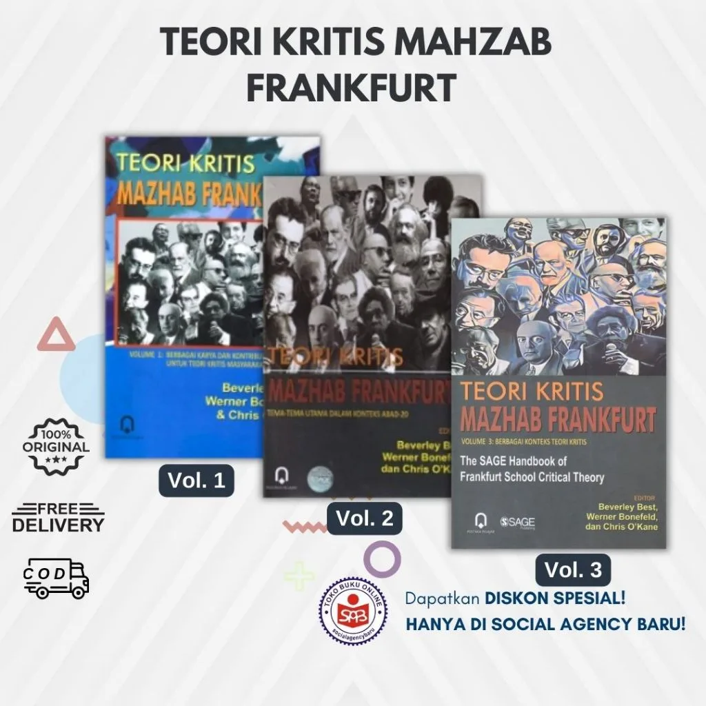 Teori Kritis Mazhab Frankfurt Volume 1 2 3 - Beverley Best