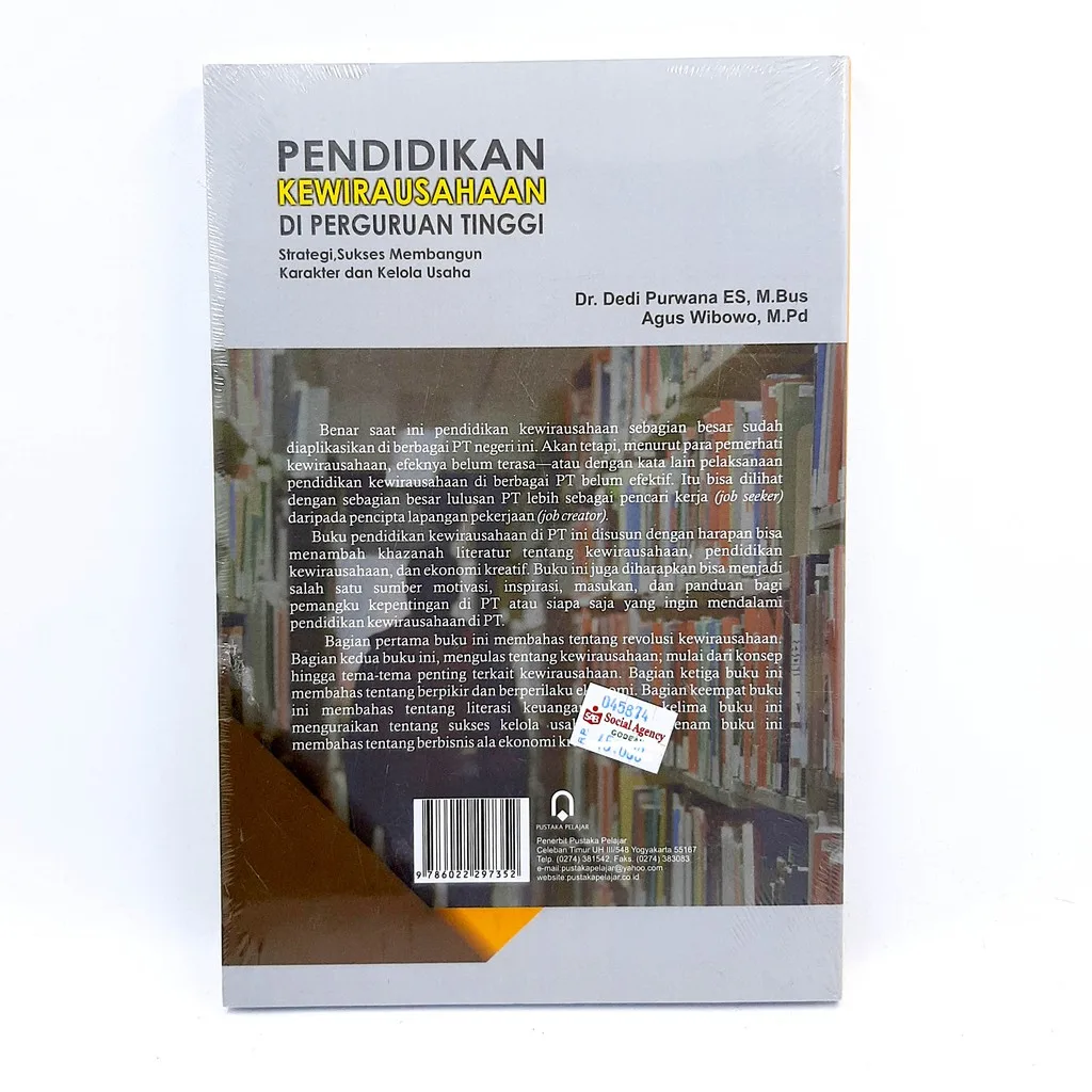 Pendidikan Kewirausahaan Di Perguruan Tinggi - Dedi Purwana