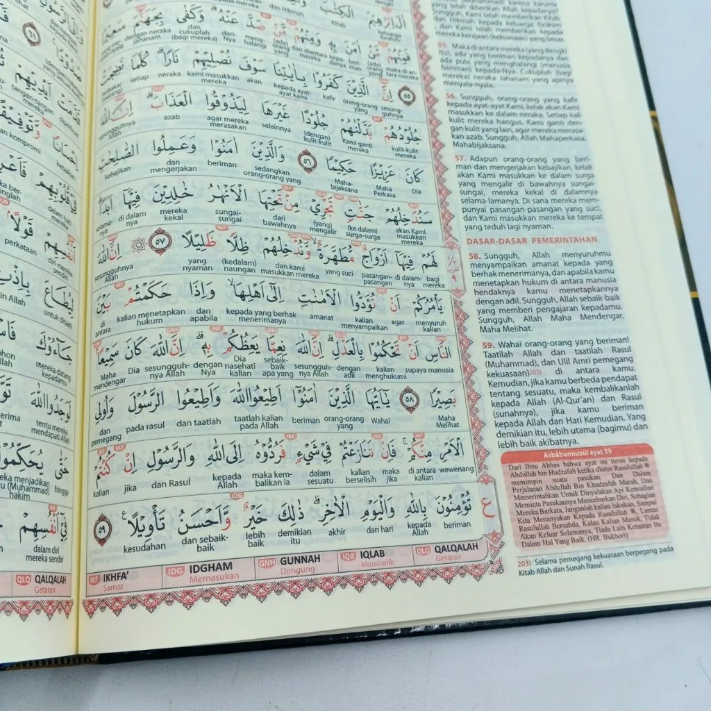 Al Quran Al Kalimah The Legacy TERJEMAH Ukuran A4 - Pustaka Al Hanan