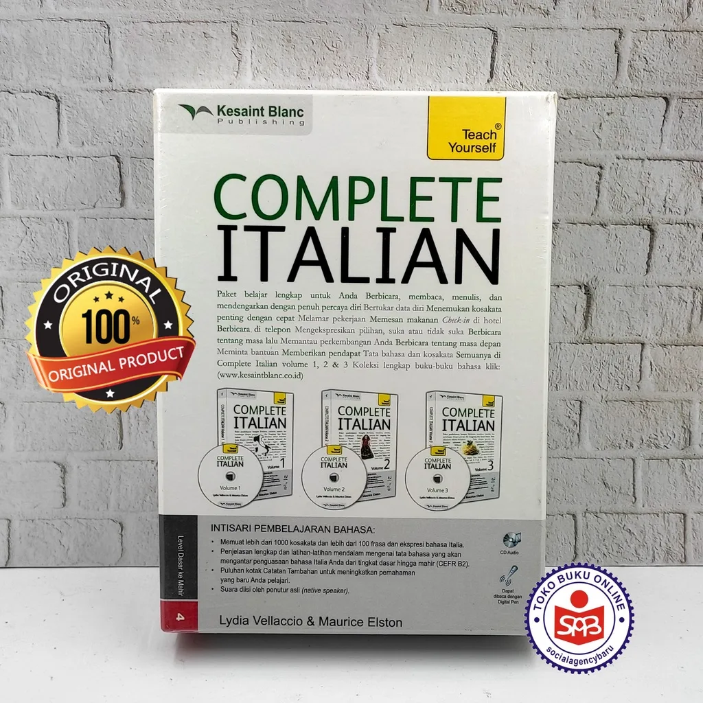 Complete Italian Teach Yourself - Kesaint Blanc