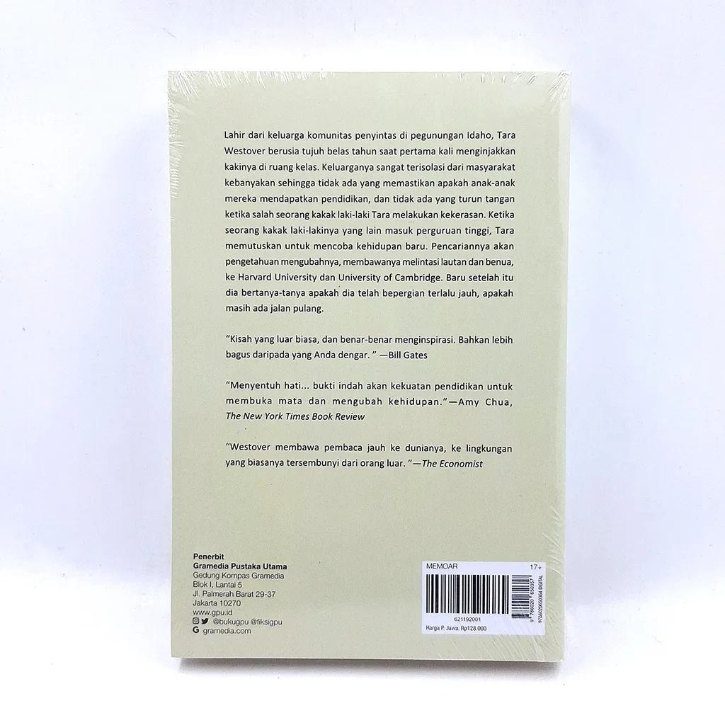 Educated Terdidik Sebuah Memoar - Tara Westover