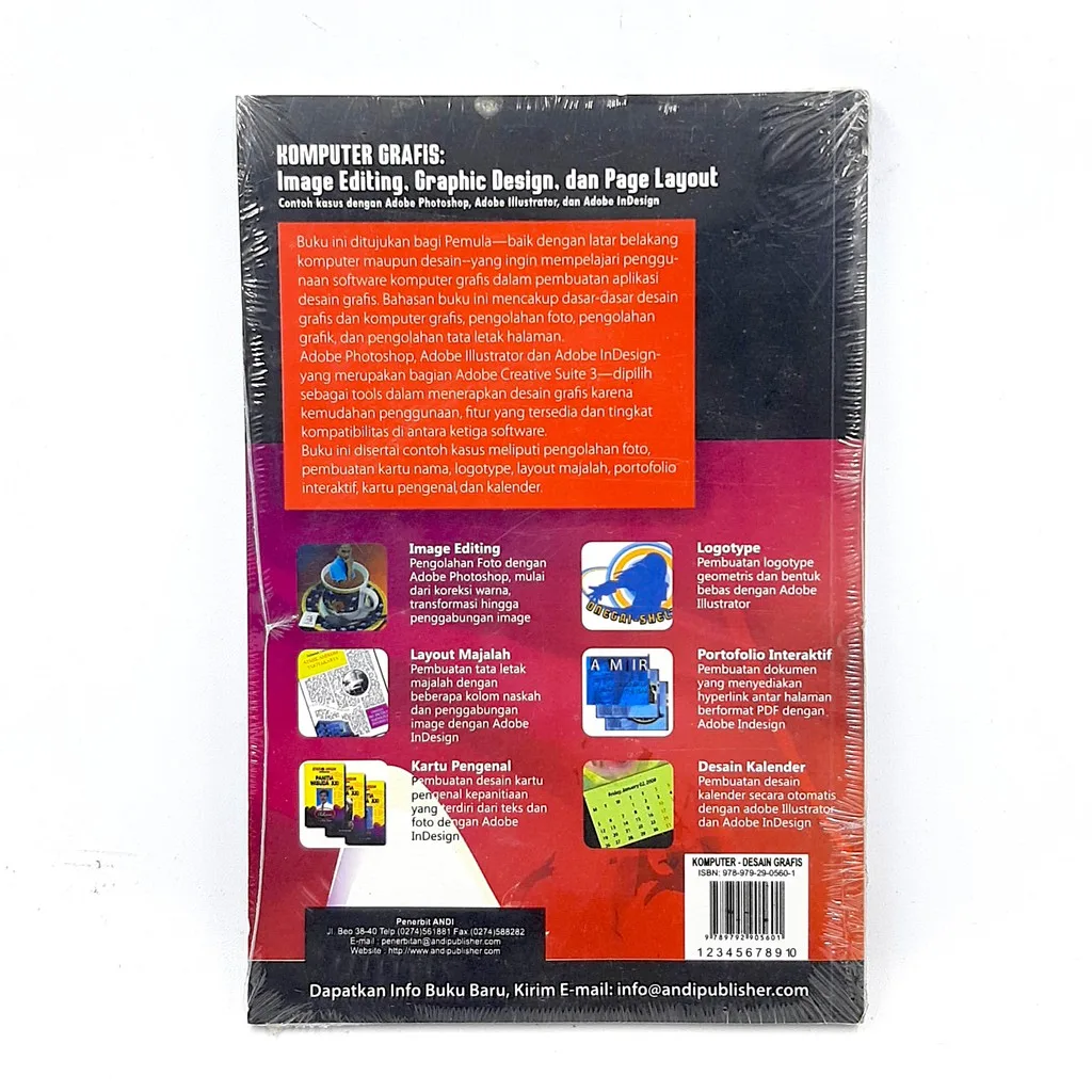 Buku Komputer Grafis Image Editing Graphic Design dan Page Layout - Amir Fatah Sofyan