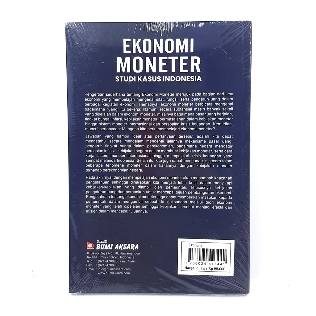 Ekonomi Moneter Studi Kasus Indonesia - Haryo Kuncoro