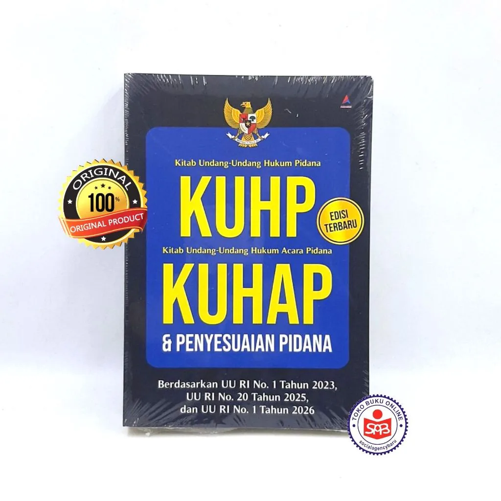 KUHP KUHAP & PENYESUAIAN PIDANA Berdasarkan UU RI No 1 Tahun 2023 UU RI No 20 Tahun 2025 dan UU RI No 1 Tahun 2026 - AHI