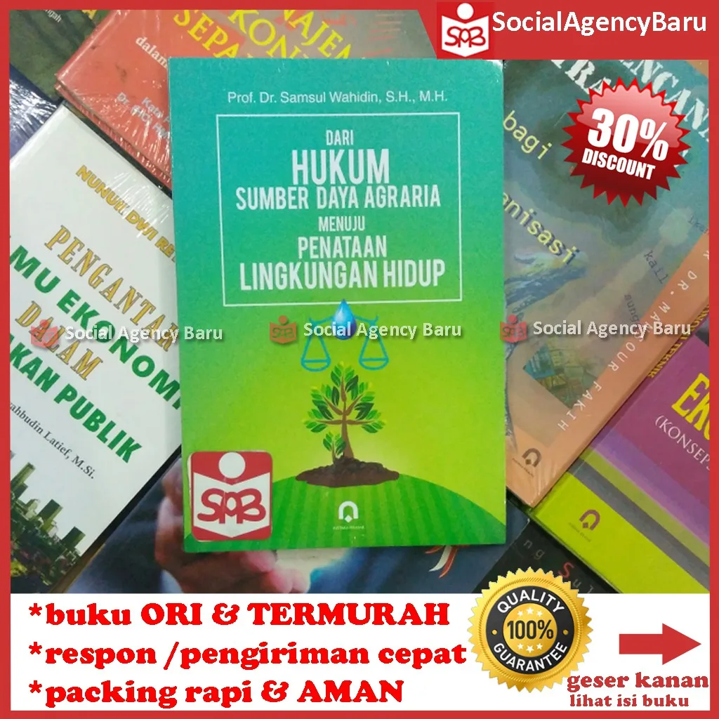 Dari Hukum Sumber Daya Agraria - Samsul Wahidin