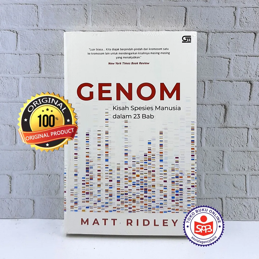Genom Kisah Spesies Manusia Dalam 23 Bab - Matt Ridley