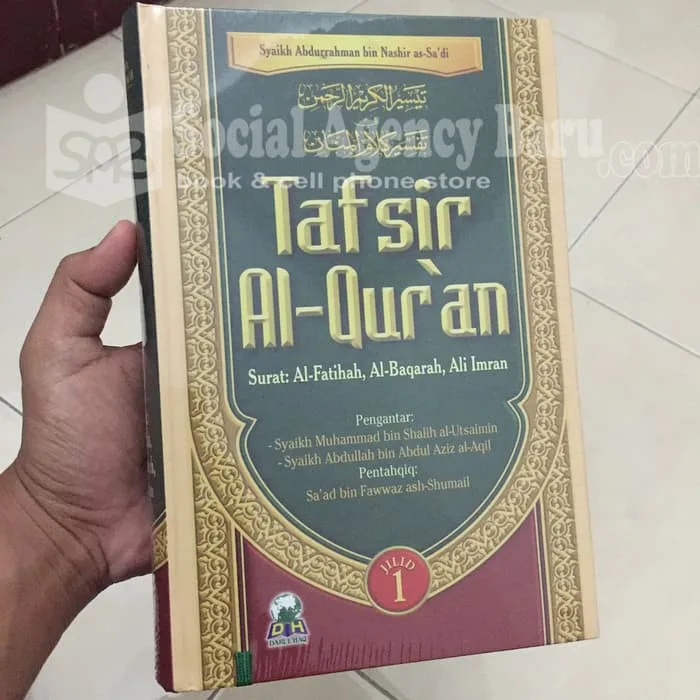 Tafsir Al Quran As Sa'di - Paket Jilid 1-7 dan Box