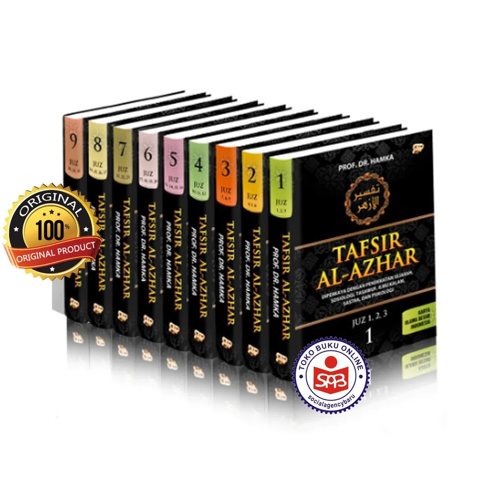 Tafsir Al Azhar Lengkap Set (9 Jilid) - Prof. Dr. Hamka
