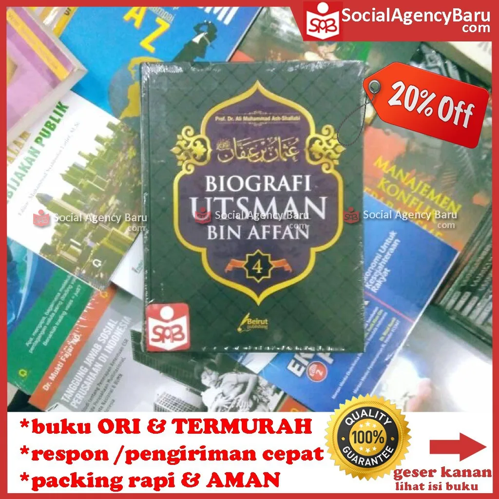 Biografi Utsman Bin Affan 4 - Ali Muhammad Ash-Shallabi