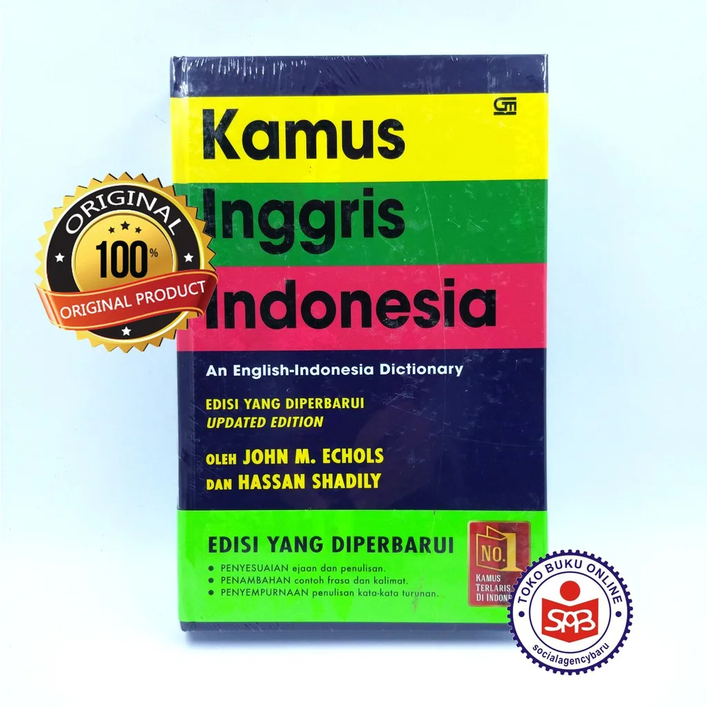 Kamus Inggris Indonesia HARDCOVER - John M. Echols