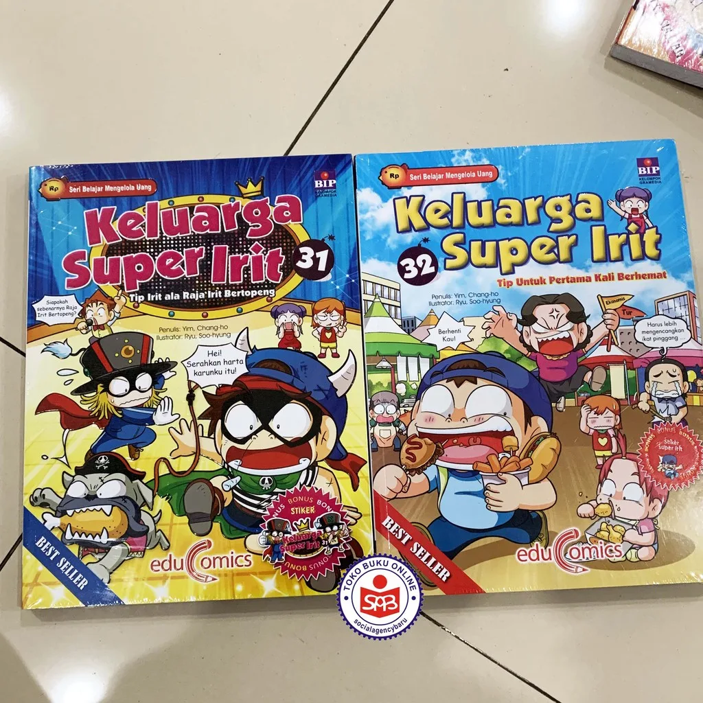 Buku Keluarga Super Irit Series - Educomics