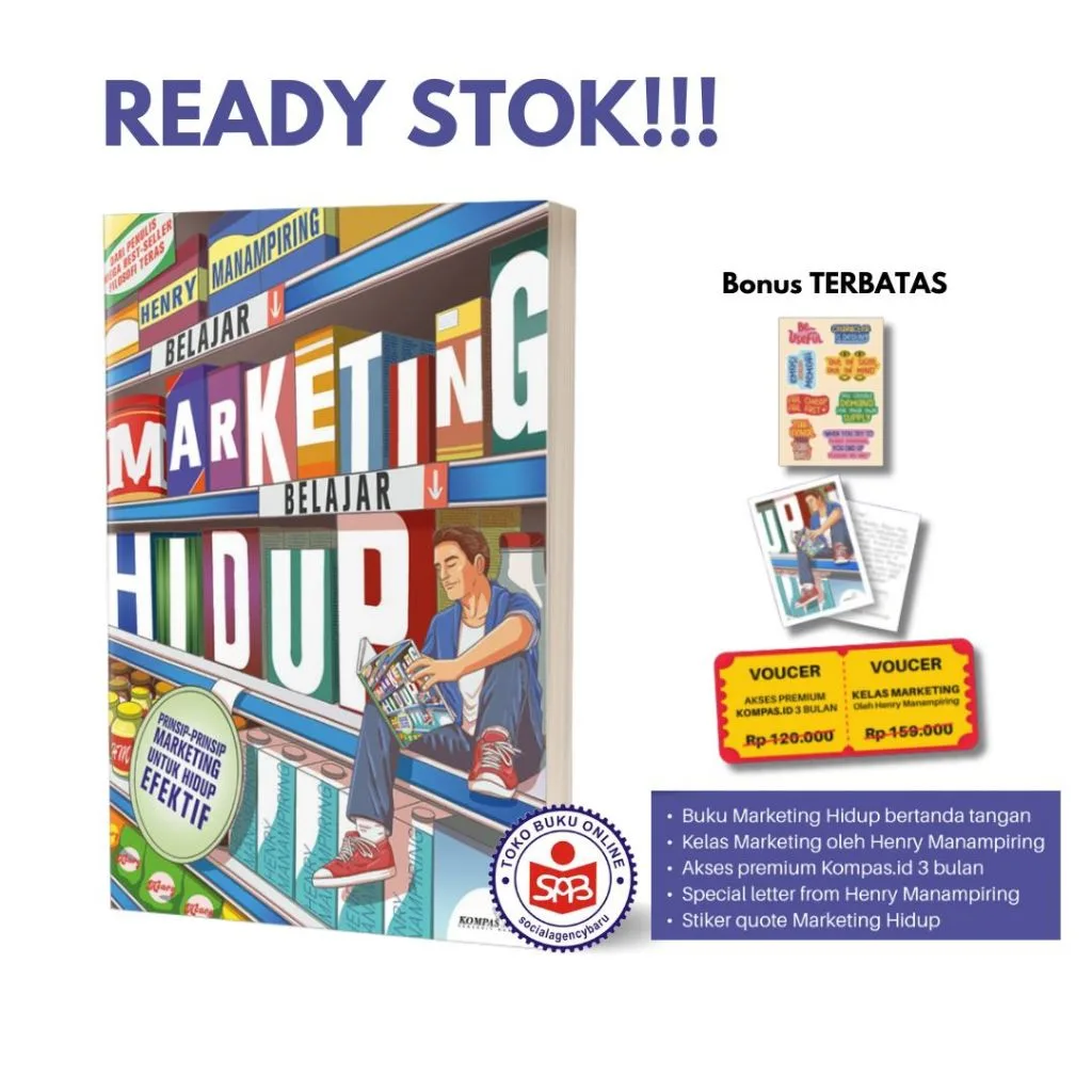 Belajar Marketing Belajar Hidup Prinsip Prinsip Marketing untuk Hidup Efektif - Henry Manampiring