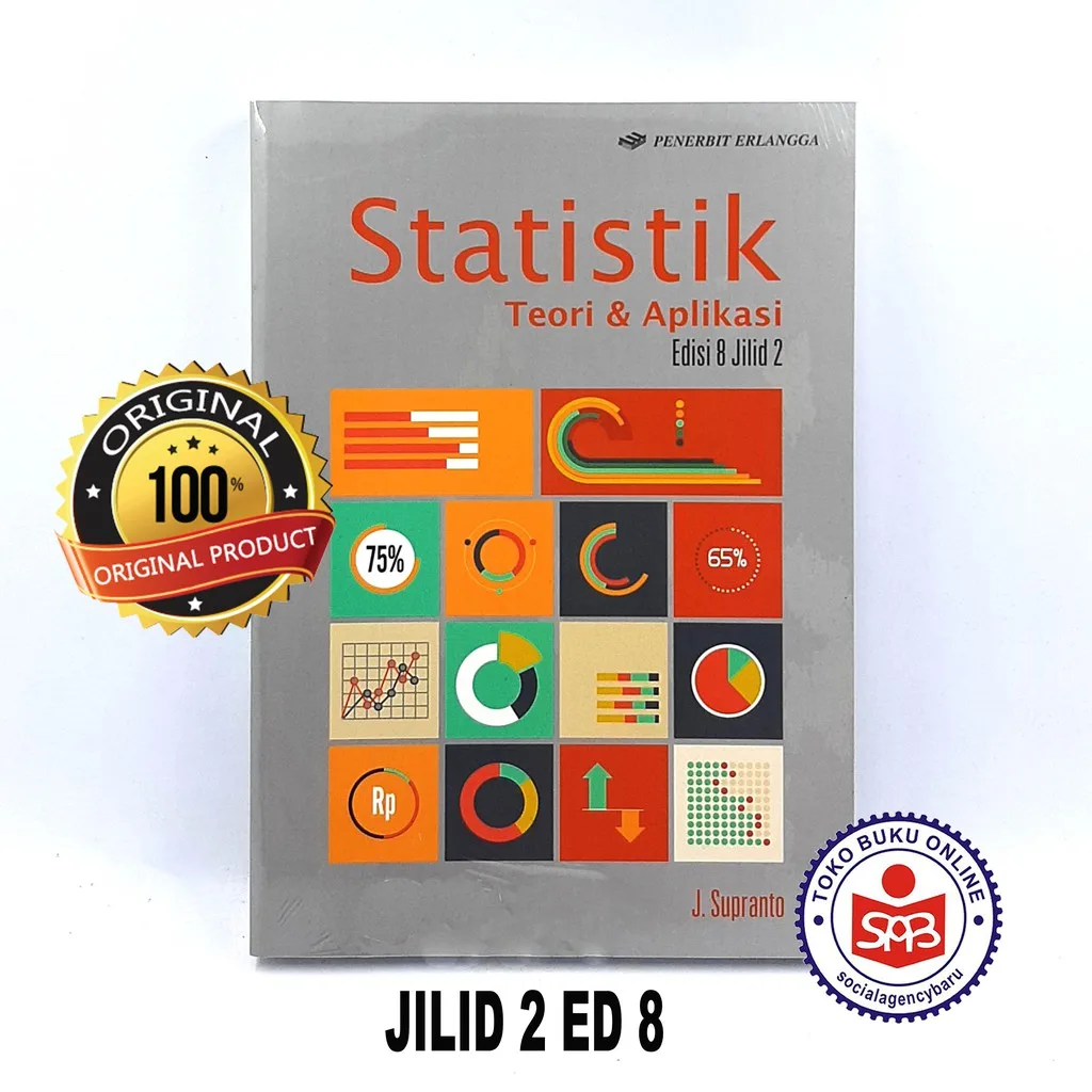 Statistik Teori dan Aplikasi Jilid 2 Edisi 8 - J Supranto