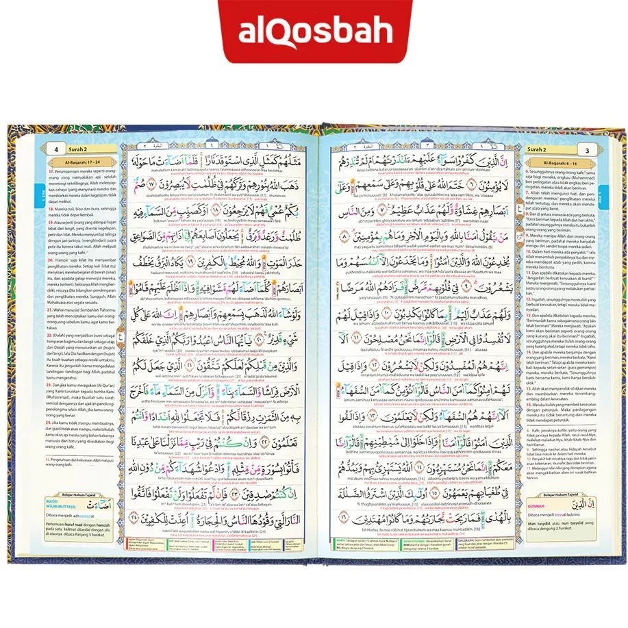 Al Quran Al Madrasah Duo Latin Sambung A5 - AL QOSBAH