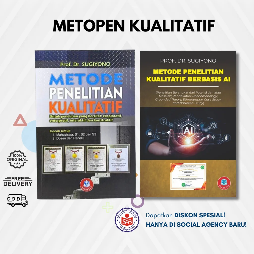 Buku Metode Penelitian Kualitatif AI Sugiyono