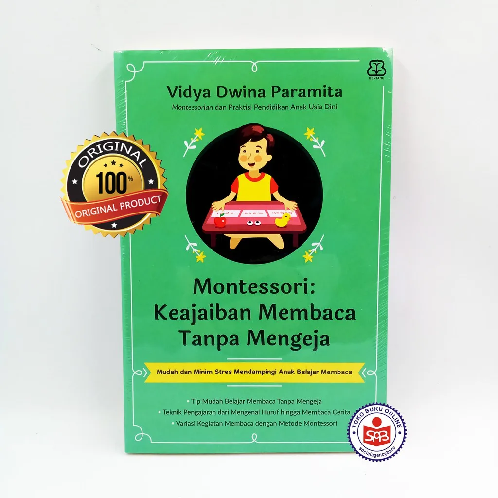 Montessori Keajaiban Membaca Tanpa Mengeja - Vidya Dwina Paramita