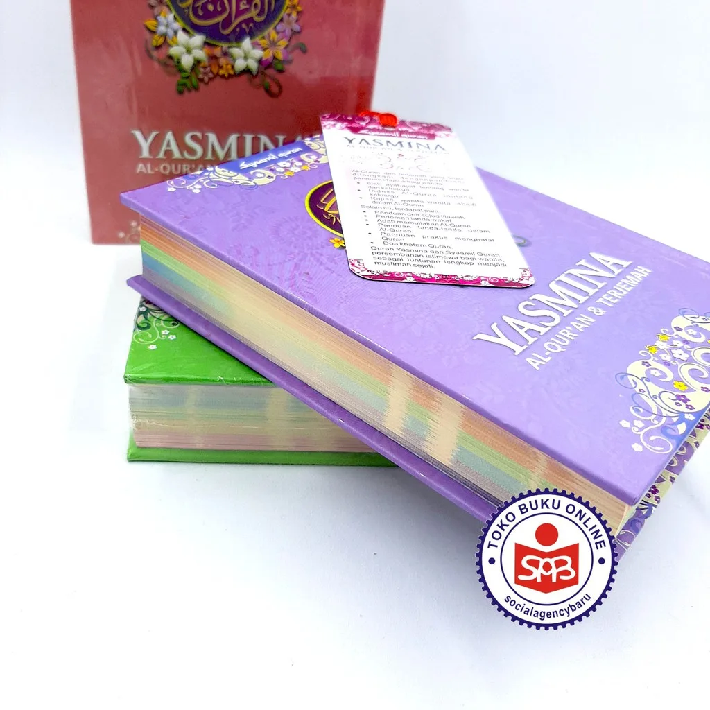 Al-Quran Rainbow Yasmina (A6 10.5x15 cm) - Syaamil Quran